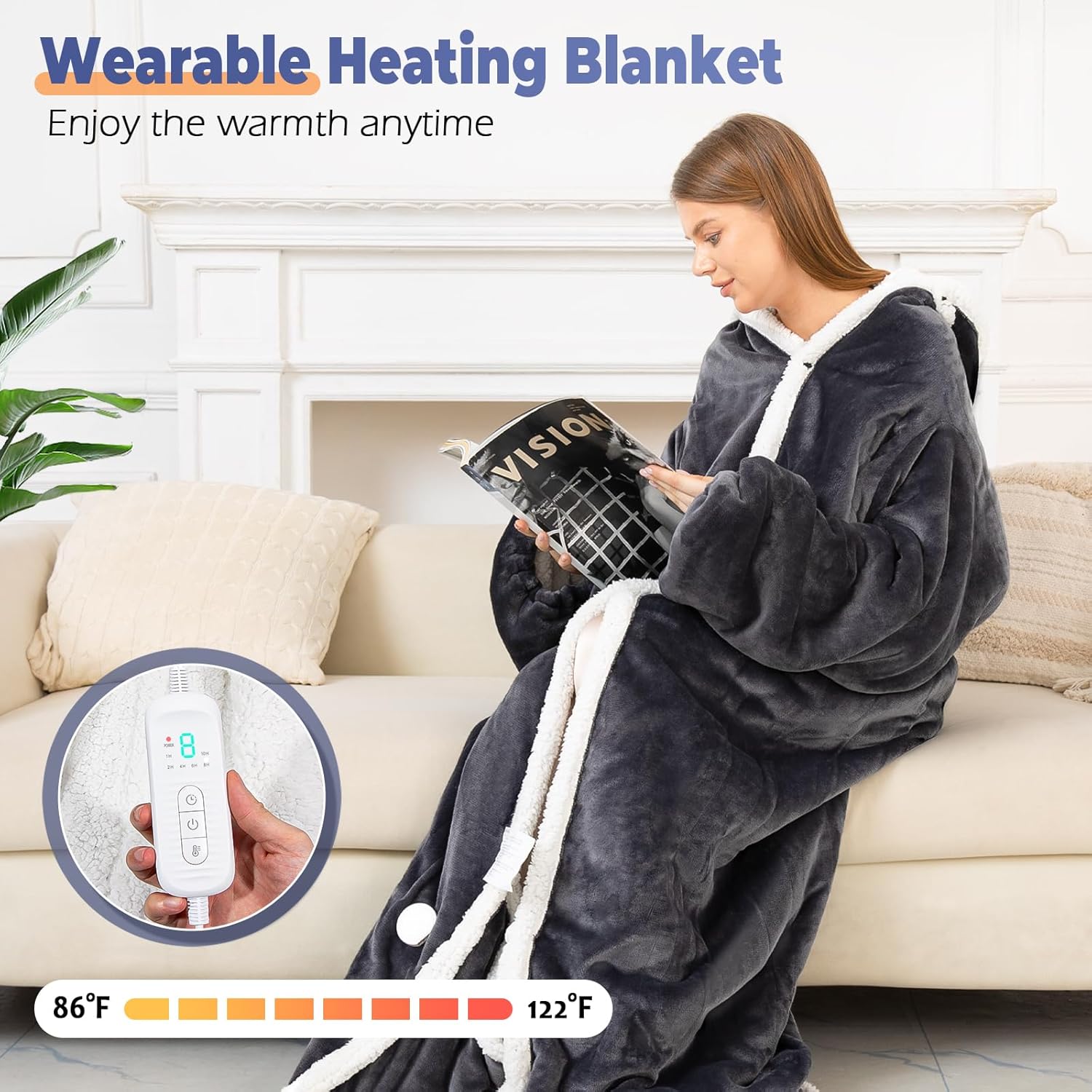 Heated Throw Blanket